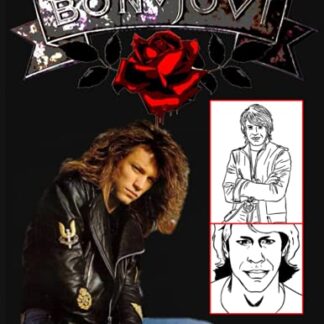 Bon Jovi Coloring Book: An Amazing Coloring Book With Lots Of Illustrations For Relaxation And Stress Relief - Scholz, Susanna (CDs)