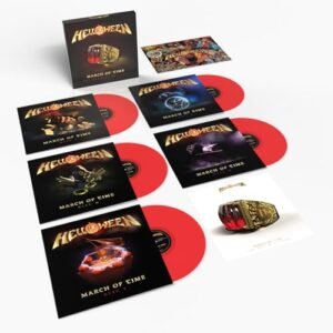 March of Time (The Best of 40 Years)[Red 5 LP] - Helloween (Discos de Vinil)