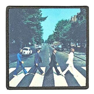 The Beatles Patch Abbey Road Album Cover Official Embroidered Iron On (CDs)