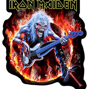 C&D Visionary Adesivo Iron Maiden Ring of Fire, preto, vermelho (CDs)