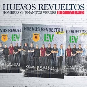 Huevos Revueltos En Vivo (2 CD + DVD) - Hombres G / Enanitos Verdes (CDs)