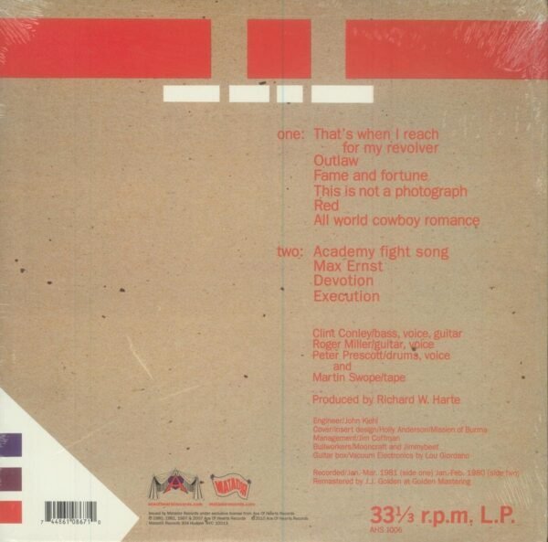 Mission of Burma - Signals, Calls and Marches [Disco de Vinil] - Imagem 2