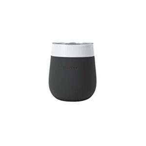 W&P Vidro Isolado Porter 325 ml | Sem sabor metálico revestido de cerâmica para cerveja, vinho, coquetéis, café e chá | Boca larga com isolamento a vácuo | Seguro para lava-louças, carvão (Cervejas)