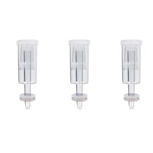 Fabricação caseira de cerveja 3-Piece Airlock for Fermentation with Silicone Grommets, Airlocks Kit For Preserving, Brewing, Making Wine, Fermenting Acessórios para vinho(Clear Grommet) (Cervejas)