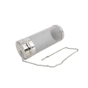 Fabricação caseira de cerveja Stainless Hop Tube with 40cm Chain 300 Micron 7cm x 18cm Homebrew Beer Dry Hopping Acessórios para vinho (Cervejas)