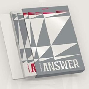 Kakao M ENHYPEN - DIMENSÃO: Álbum de resposta + pôster dobrado+conjunto de cartões de foto extra (TIPO 1 ver.) (CDs)