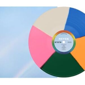 NEVER ENOUGH Blue, Orange, Green, Pink & White Wedges (Birds) - Turnstile (Discos de Vinil)