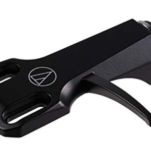 Audio-Technica AT-HS6BK | Headshell Profissional AT-HS6BK para Cápsulas de Vinil, Preto (Discos de Vinil)