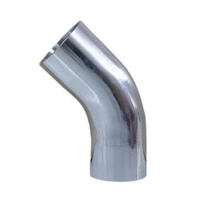 Aço inoxidável 304 316 Stainless Steel Extended Elbow Welded 45 Degrees Inside and Outside Smooth Pipe Fittings Welded Elbow Accessories Utensílio para fabricação de cerveja(SS316,1") (Cervejas)