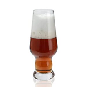 1500° C TABLETOP Craft IPA Beer Glass Pint Glasses 19.8 oz, Pack of 1, Ipa Lover Professional Quality Beer Glass Gift for Men, Classic Beer Glasses for Men Drinking and Beer Lovers(Crystal) (Cervejas)