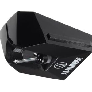 Audio-Technica AT-VMN95EBK | Agulha Elíptica AT-VMN95EBK, Corpo Preto, para VM95 (Discos de Vinil)