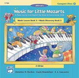 Music for Little Mozarts: CD 2 conjuntos de discos para livros de lição e descoberta - Nível 3 - Alfred (CDs)