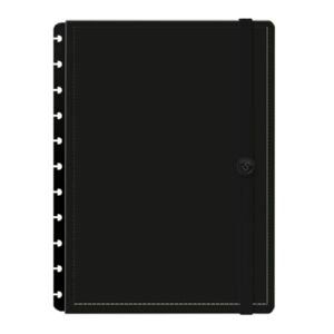 Capa e Contracapa Para Caderno Iscool Disc G Blackout Preto Fosco (Discos de Vinil)