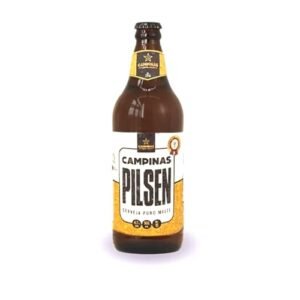 Cerveja Campinas Pilsen Puro Malte Cervejaria Campinas 600ml (Cervejas)
