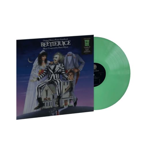 Beetlejuice Soundtrack OST Exclusive Glow In The Dark Color Vinyl LP ...
