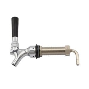 Fabricação caseira de cerveja Chrome Polished US Type Draft Beer Faucet with 92.5mm Long Shank Combo Kit Kegerator Tap Home brewing Bar Wine Tools Acessórios para vinho (Cervejas)