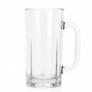 Canecas de Vidro Grande Transparente Grande 480ml - Ideal para Chopp, Cerveja, Sucos e Bebidas Geladas (1) (Cervejas)