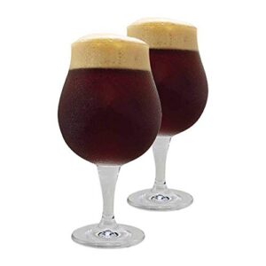 Ruvolo, Jogo de Taça, Taça de Cristal Mason G, para Cerveja 660ml 2 Peças (Cervejas)