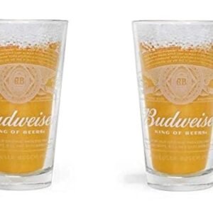 Copos de cerveja The Budweiser Signature Dream - Conjunto de 2 copos (Cervejas)
