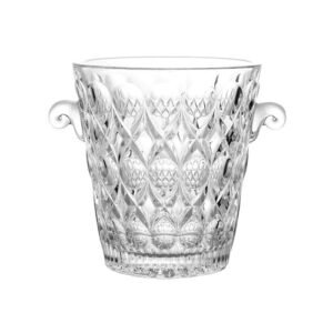 balde de vinho Crystal Glass Ice Bucket Household Champagne Beer Pellet Thickened Refrigerador de cerveja (Cervejas)