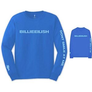 Camiseta Billie Eilish BILLIELST04MBL03, Azul, E (CDs)