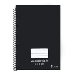 Caderno Espiral Pedagógico C.D. Quadriculado 1 x 1cm Tamoio - Neutro (CDs)