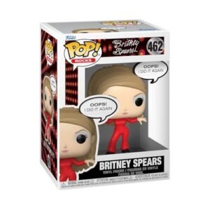 Boneco Funko Pop! Rocks Sayings - Britney Spears Oops, I Didi It again - Britney Spears (Bonecos)