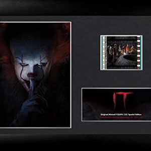 Stephen King IT – Pennywise – Apresentação de Células de filme – com clipe de filme de 35 mm – Ótimo presente para fãs de filmes de terror (CDs)