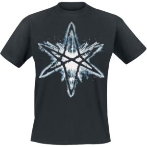Bring Me The Horizon Camiseta masculina com logotipo da banda hexagonal fosca preta, Preto, M (CDs)