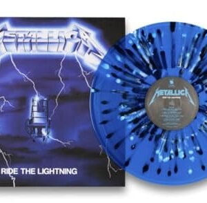 Ride The Lightning - 40th Anniversary Limited Edition Blue Splatter 1LP - Metallica (Discos de Vinil)