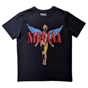 Nirvana Angelic masculina, Preto, M (CDs)
