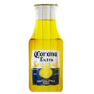 Northlight Boia inflável para piscina de garrafa de cerveja Corona GO88718, amarelo e azul (Cervejas)