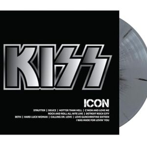 KISS Vinyl, ICON Smoke Record LP (Discos de Vinil)