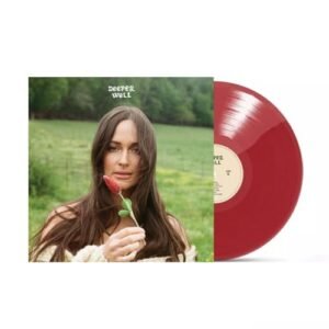 Deeper Well Exclusive Crimson Clover Edition Half Opaque/Half Transparent Red Color Vinyl LP Record - Kacey Musgraves (Discos de Vinil)