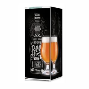 Adesivo Envelopamento Geladeira Frente Lados Whisky Cerveja frases bebidas varios temas (BE169 BEER CHOPP) (Cervejas)