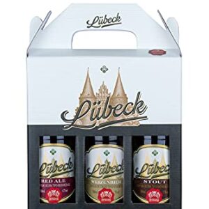Kit Lübeck 3 Und 1 Weizenbier - 1 Stout - 1 Red Ale Lübeck Cerveja - Packs de Craft Beer (Cervejas)