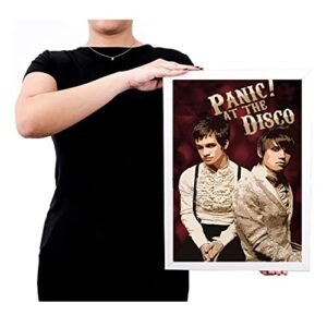 Lindo Quadro/Poster Emoldurado panic at the disco brc7811 (Discos de Vinil)