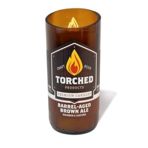 Velas de cerveja queimadas, Barrel Aged Brown Ale, 8 oz (Cervejas)