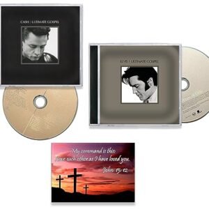 Ultimate Gospel Collection Of 49 Classic Tracks: Johnny Cash & Elvis Presley + Including Bonus Art Card (CDs)