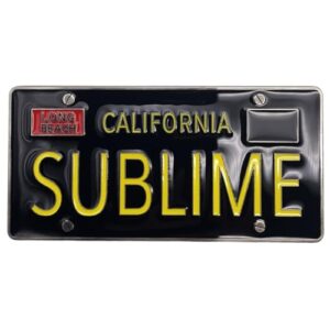 Ímã esmaltado para placa de licença sublime (CDs)