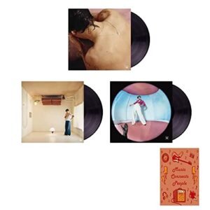 Harry Styles 3 Vinyl Album Complete Collection with Art Card (Discos de Vinil)