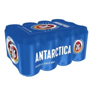 Pack de Antarctica Pilsen 350Ml ,12 Unidades (Cervejas)