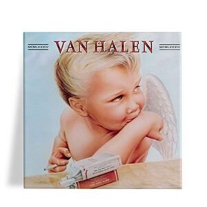 Azulejo Decorativo Van Halen 1984 15x15 (Discos de Vinil)