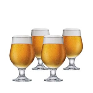 Ruvolo Taça de Vidro, Taça Beer Master, para Cervejas Claras 380ml 4 pcs (Cervejas)
