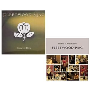 Fleetwood Mac Greatest Hits - The Best Of Peter Greens Fleetwood Mac - Greatest Hits 2 LP Vinyl Album Bundling (Discos de Vinil)