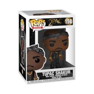 Funko POP! Rocks 2 PACS: Tupac - com Bandana (CDs)