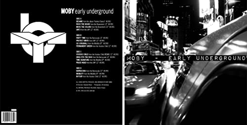 Early Underground [Vinyl] Moby - Moby (Discos de Vinil) - Promos Disconecta