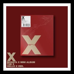 (HELLO X Ver.) MONSTA X [THE X] 13th Mini Album / CD-R+Book+Lyric+Book Mark+Photo+2 Card+POB+GIFT - MONSTA X (CDs)