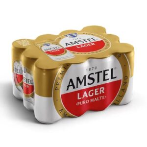 Amstel Cerveja Lager Puro Malte, Lata 269ml Pack 12 Unidades (Cervejas)