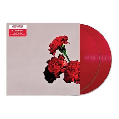 John Legend - Love In The Future Exclusive Limited Edition Apple Red Color Vinyl LP Record (Discos de Vinil)